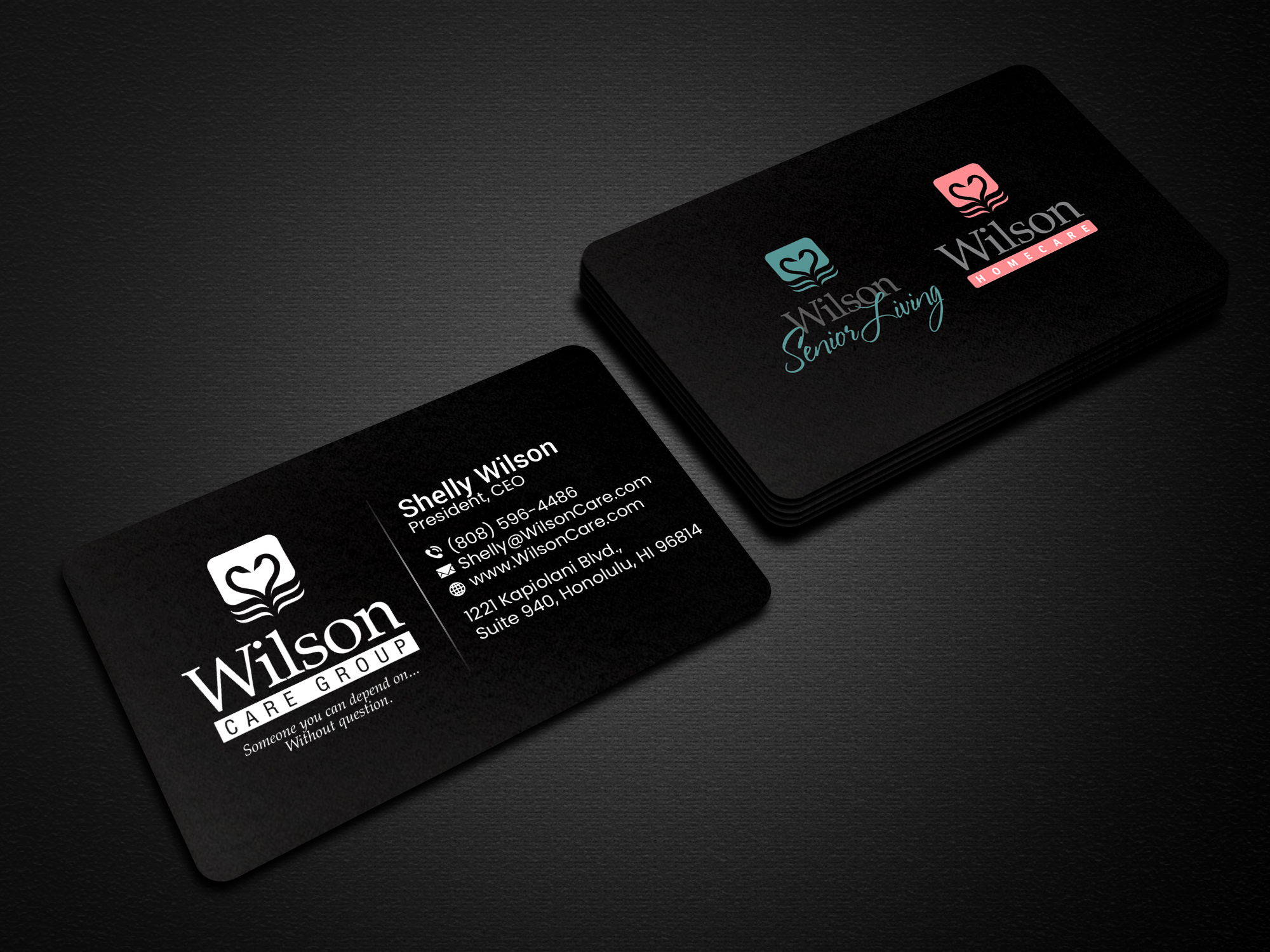 Business Card Design by Creations Box 2015 for Wilson Care Group | Design #33347074