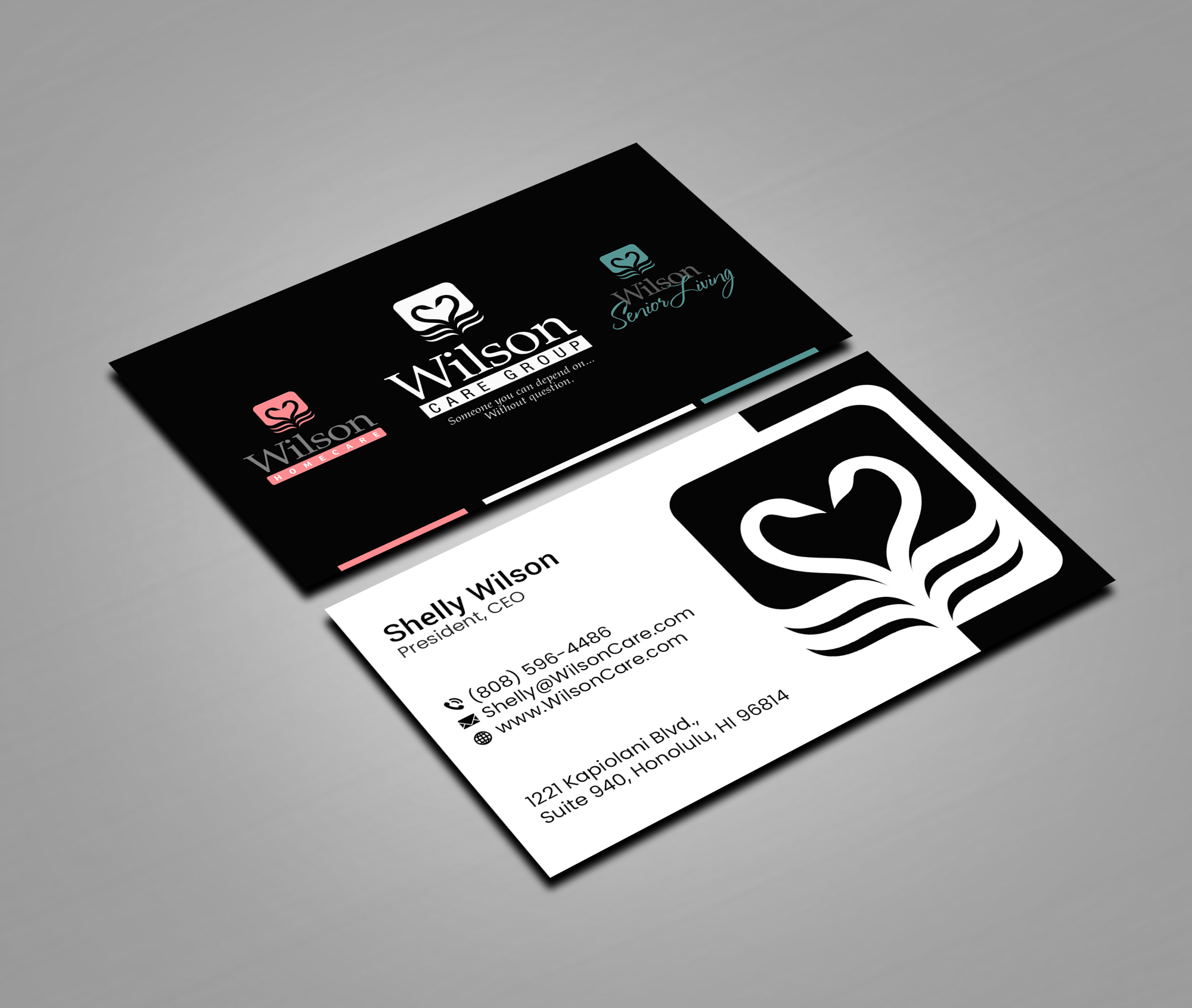 Business Card Design by Creations Box 2015 for Wilson Care Group | Design #33347075