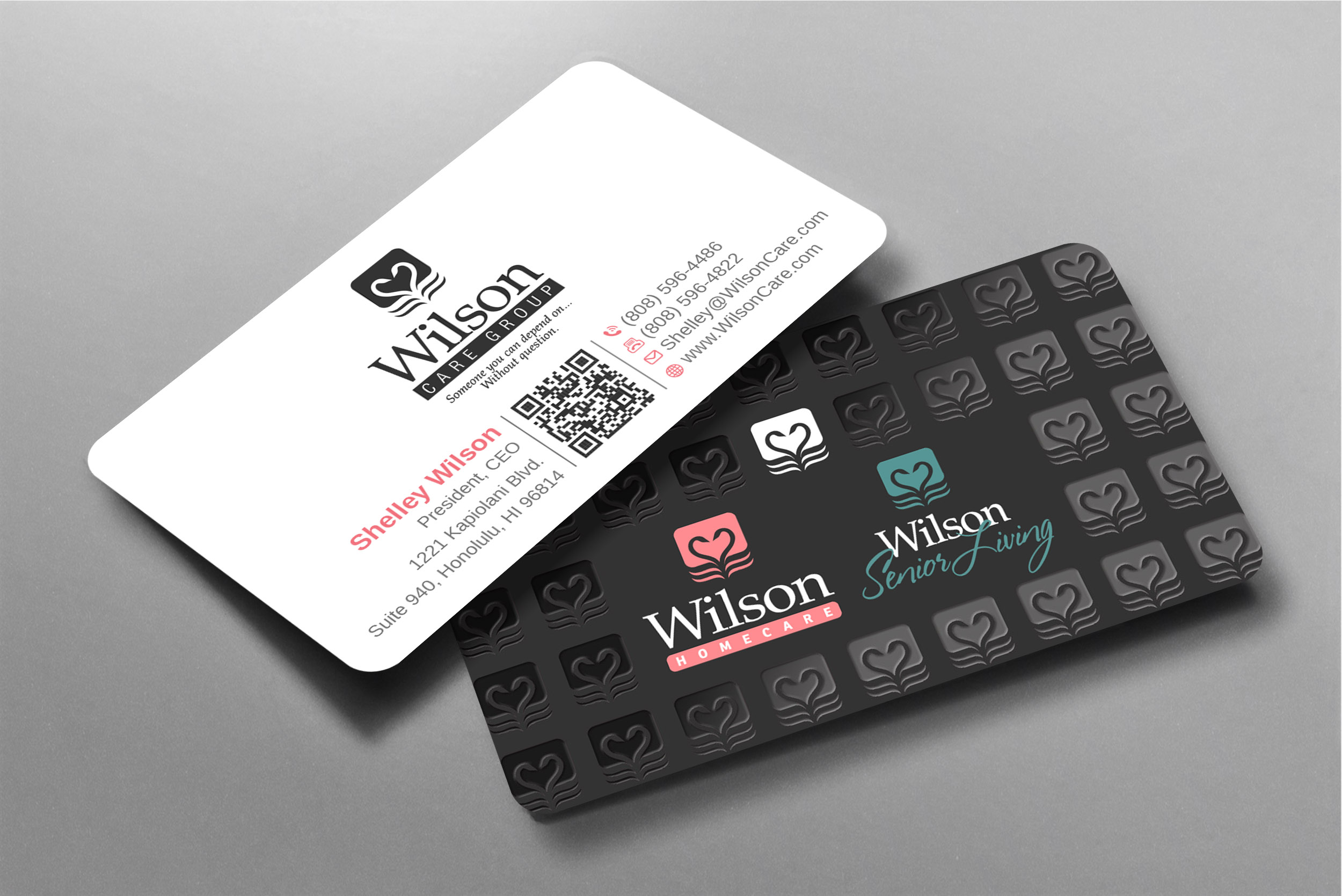 Business Card Design by LAXMI DESIGNHUB for Wilson Care Group | Design #33341379
