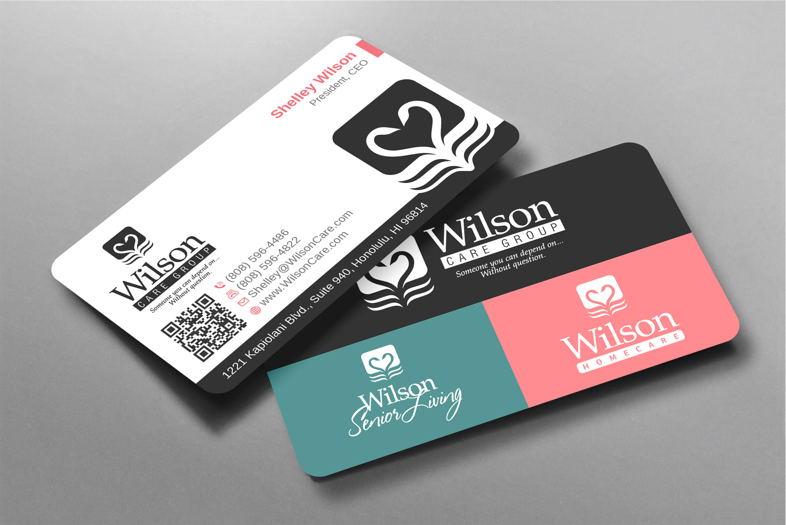 Business Card Design by LAXMI DESIGNHUB for Wilson Care Group | Design #33341380