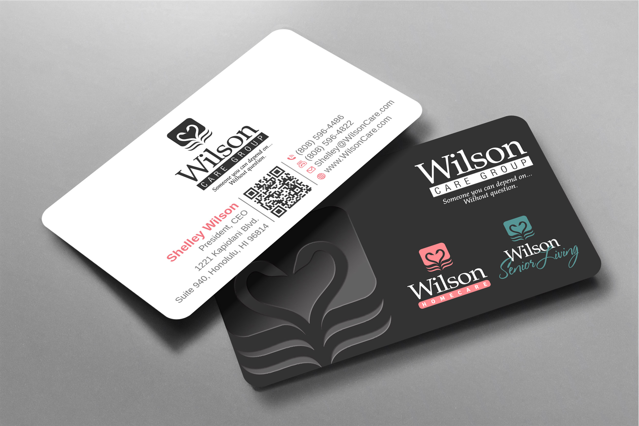 Business Card Design by LAXMI DESIGNHUB for Wilson Care Group | Design #33341382