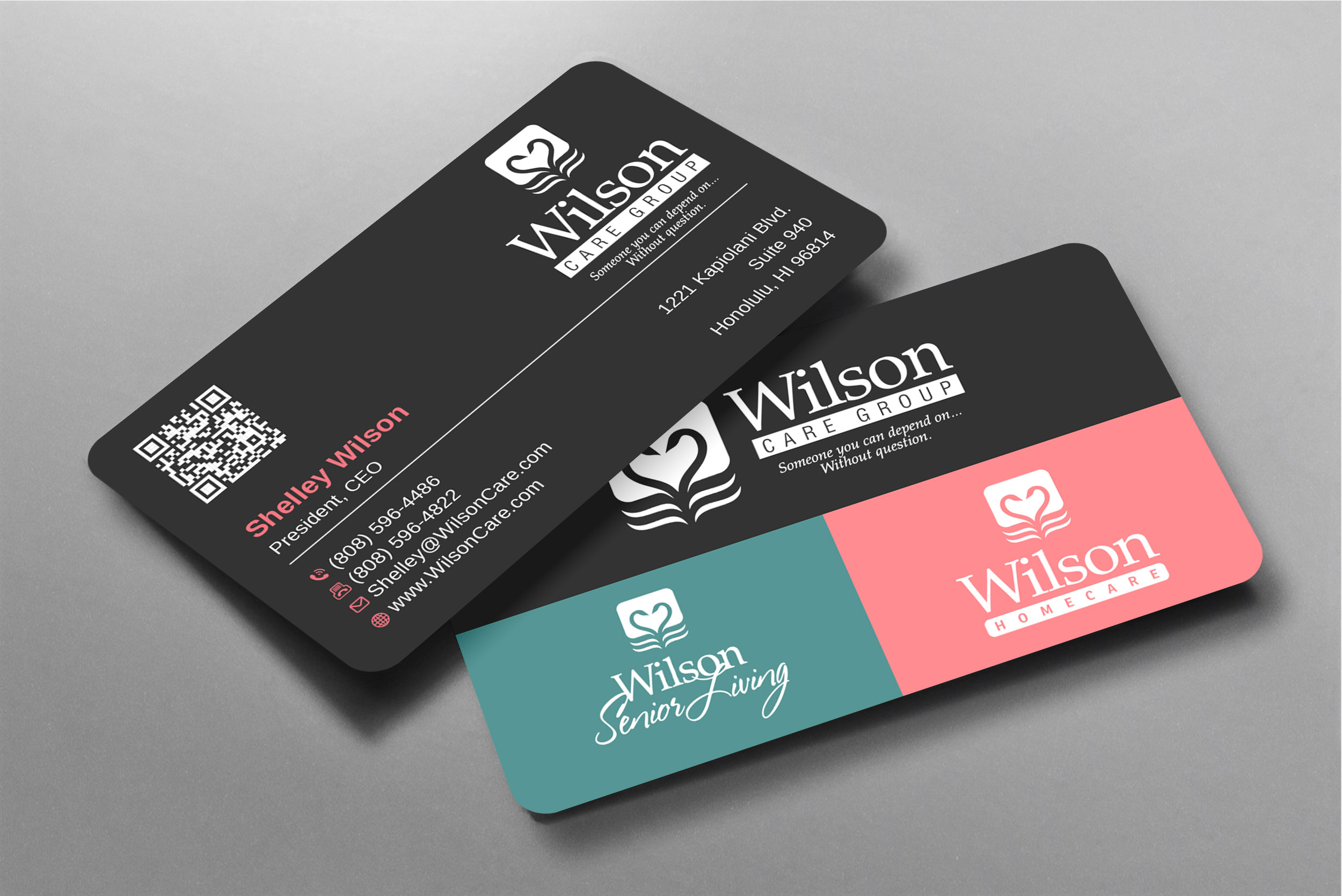Business Card Design by LAXMI DESIGNHUB for Wilson Care Group | Design #33341390