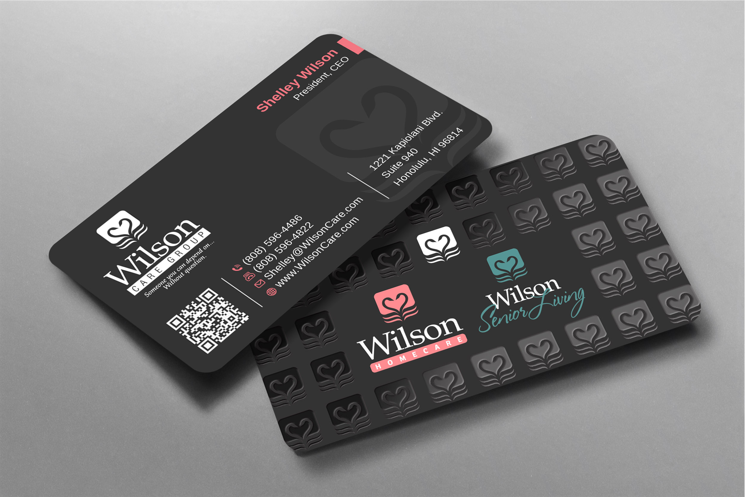 Business Card Design by LAXMI DESIGNHUB for Wilson Care Group | Design #33341409