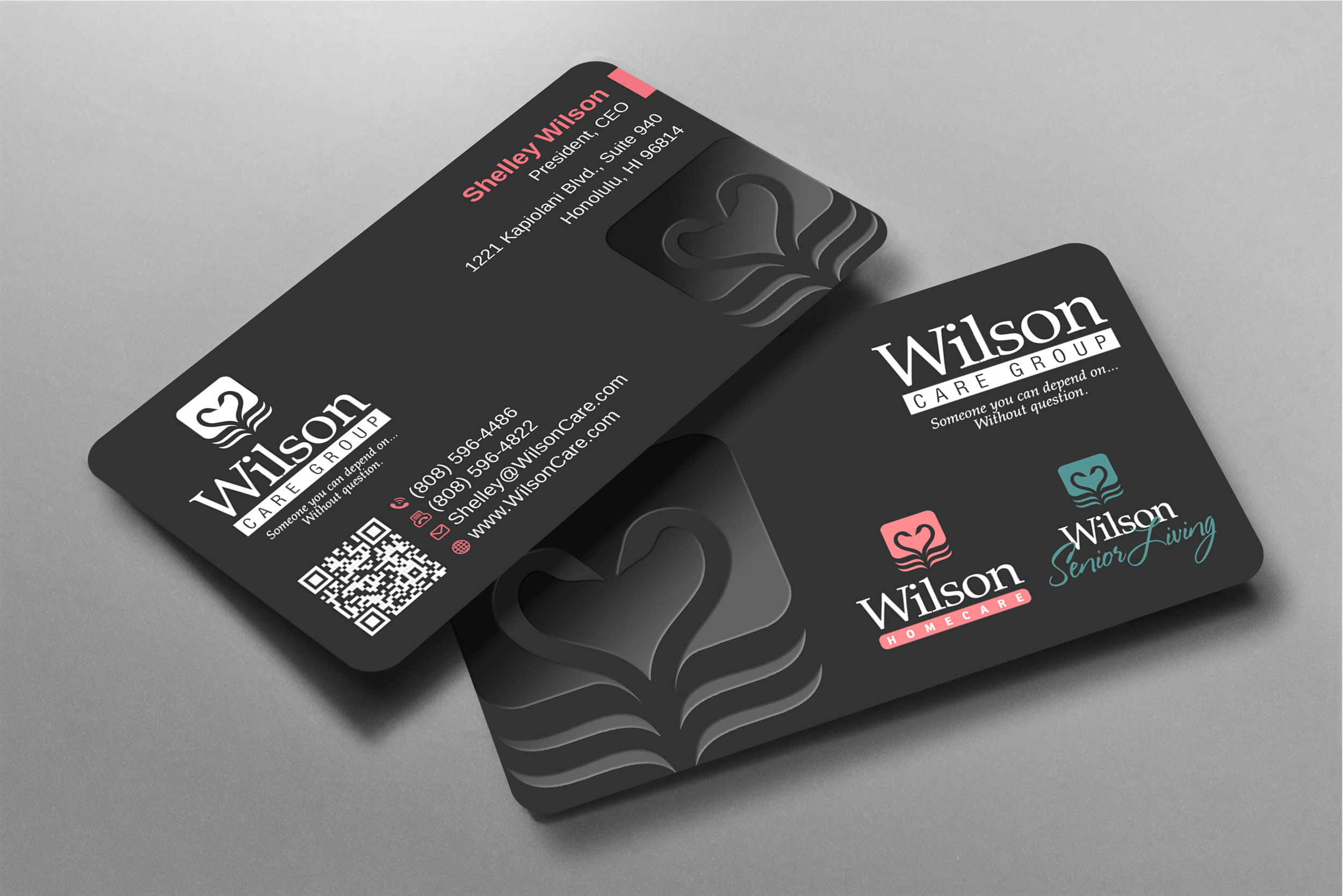 Business Card Design by LAXMI DESIGNHUB for Wilson Care Group | Design #33341410