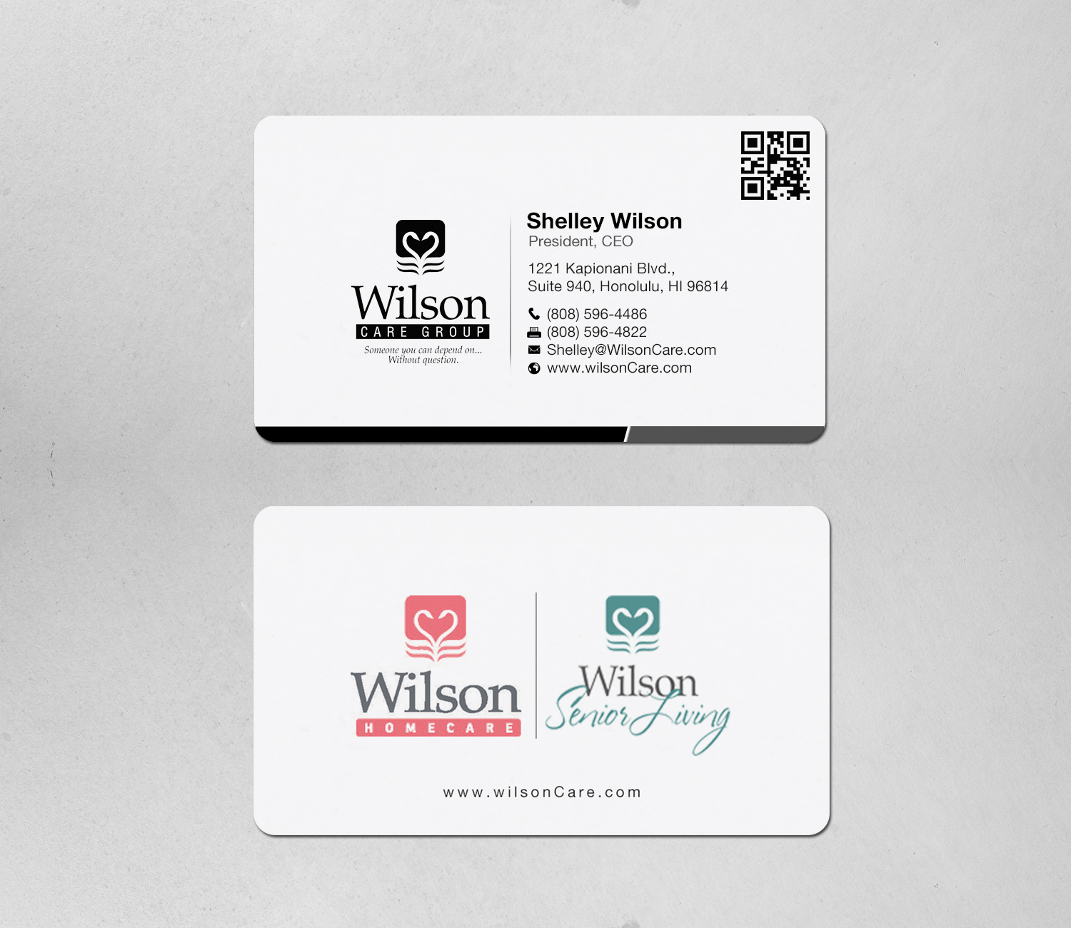 Business Card Design by Brand aid for Wilson Care Group | Design #33343217