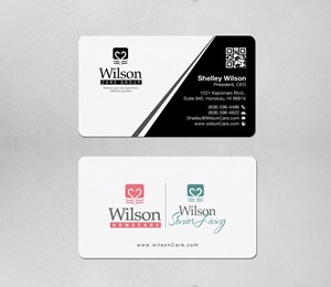 Business Card Design by Brand aid for Wilson Care Group | Design: #33343221