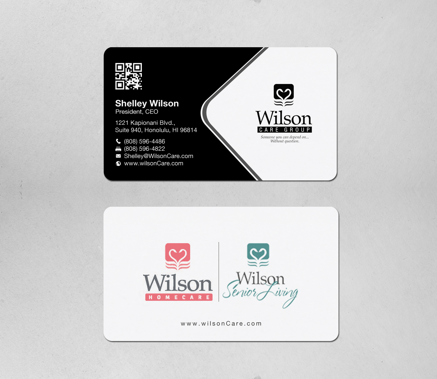 Business Card Design by Brand aid for Wilson Care Group | Design #33343222