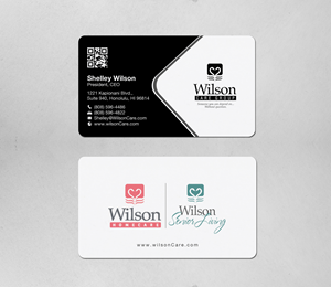 Business Card Design by Brand aid for Wilson Care Group | Design: #33343222