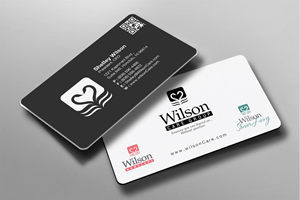 Business Card Design by Brand aid for Wilson Care Group | Design: #33343224
