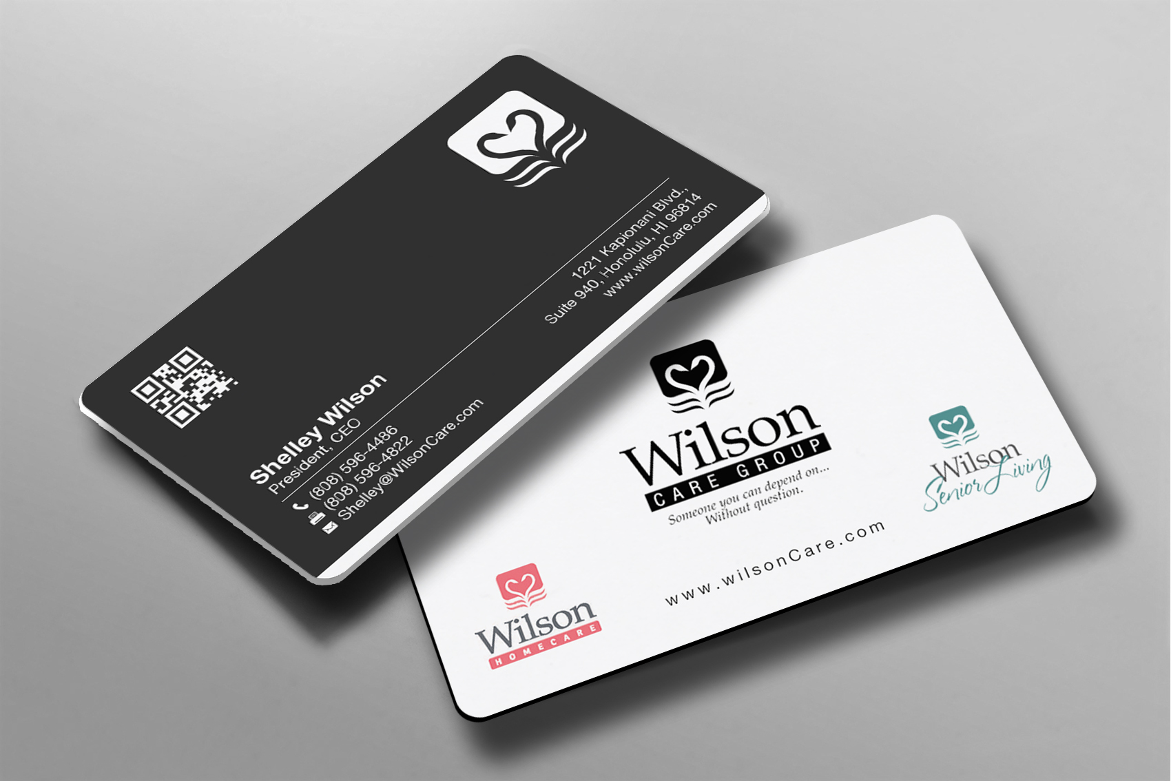 Business Card Design by Brand aid for Wilson Care Group | Design #33343225