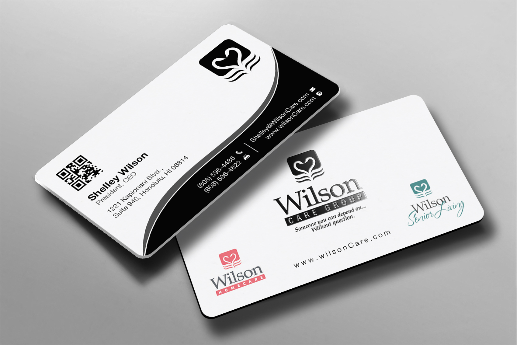 Business Card Design by Brand aid for Wilson Care Group | Design #33343233
