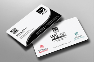 Business Card Design by Brand aid for Wilson Care Group | Design: #33343233