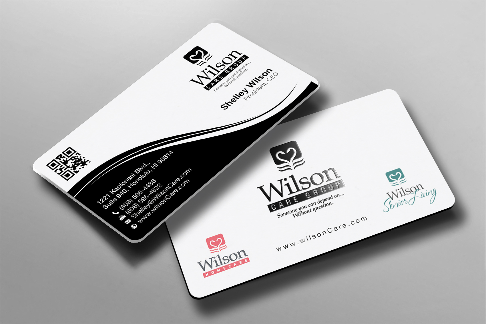 Business Card Design by Brand aid for Wilson Care Group | Design #33343234
