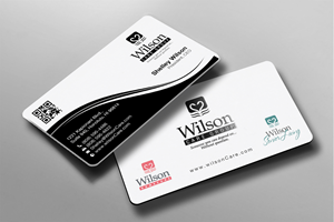 Business Card Design by Brand aid for Wilson Care Group | Design: #33343234