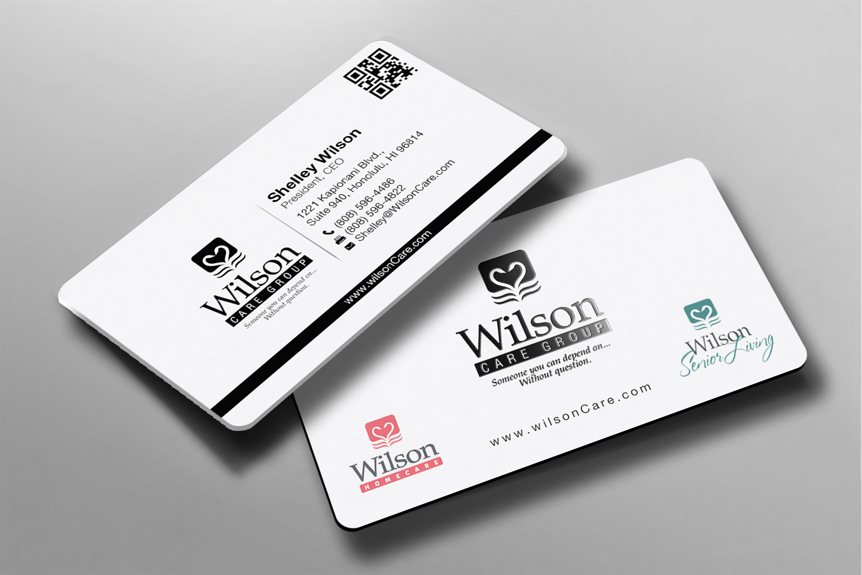 Business Card Design by Brand aid for Wilson Care Group | Design #33343236