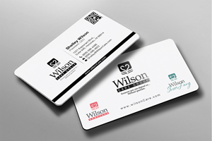 Business Card Design by Brand aid for Wilson Care Group | Design: #33343236