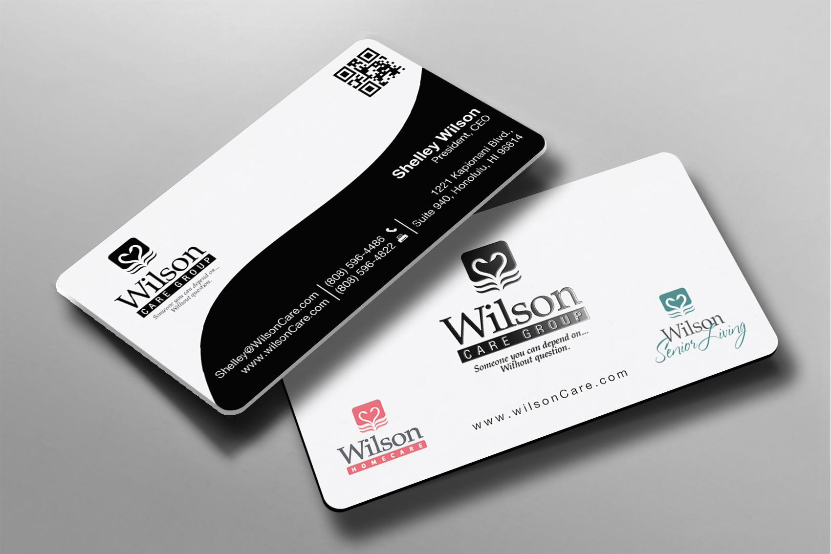 Business Card Design by Brand aid for Wilson Care Group | Design #33343238