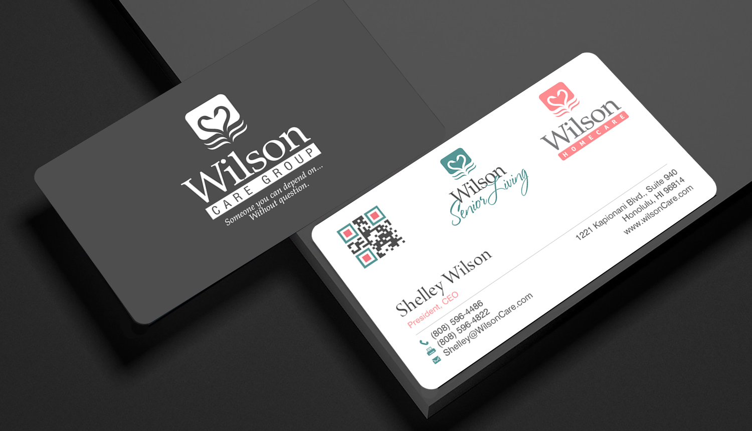 Business Card Design by chandrayaan.creative for Wilson Care Group | Design #33341746