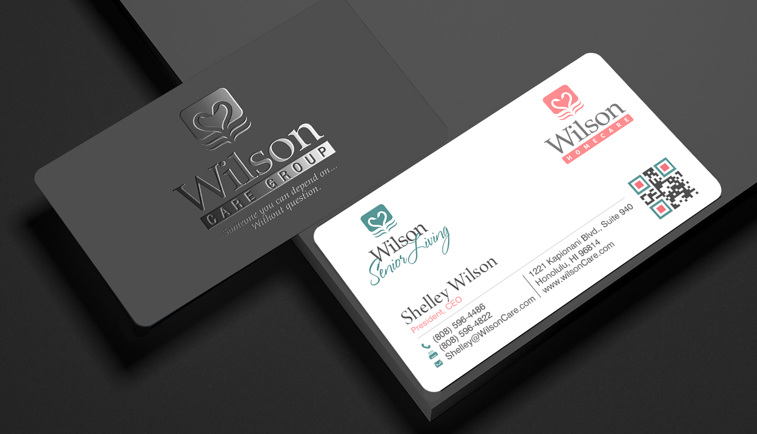 Business Card Design by chandrayaan.creative for Wilson Care Group | Design #33341808