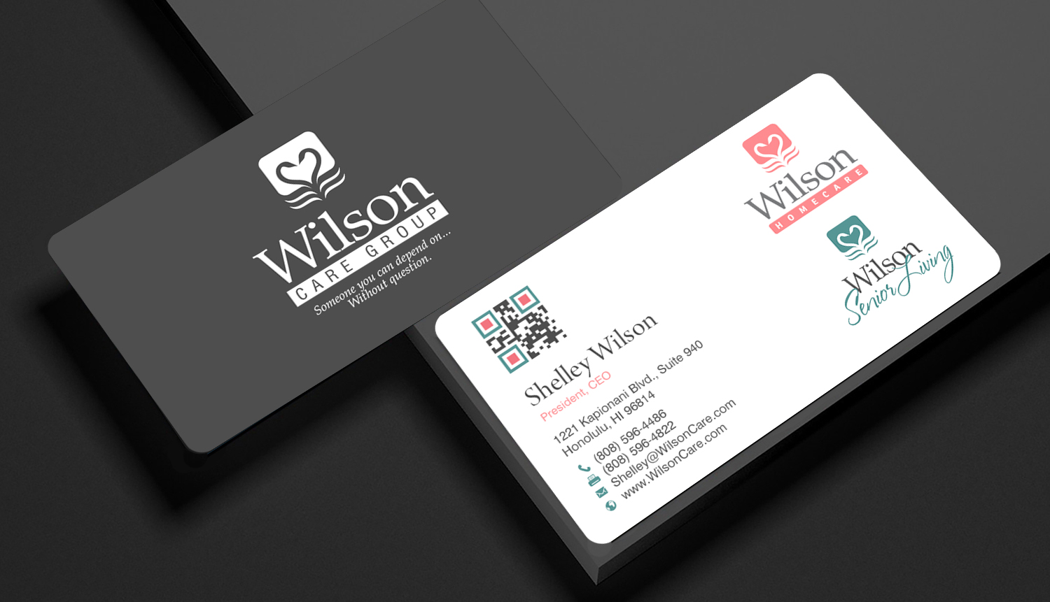 Business Card Design by chandrayaan.creative for Wilson Care Group | Design #33342033