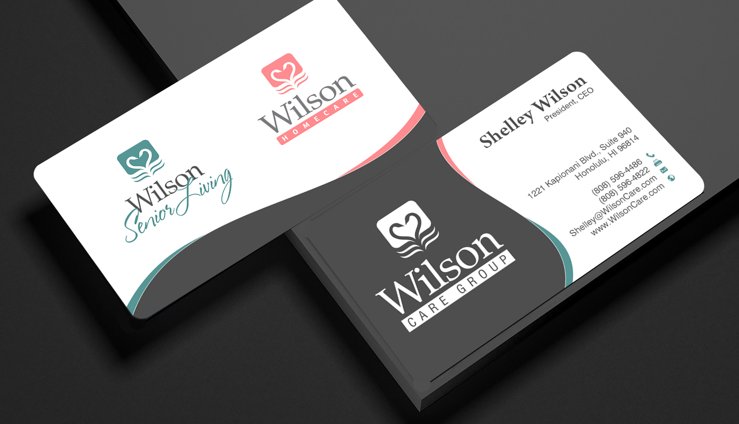 Business Card Design by chandrayaan.creative for Wilson Care Group | Design #33407927