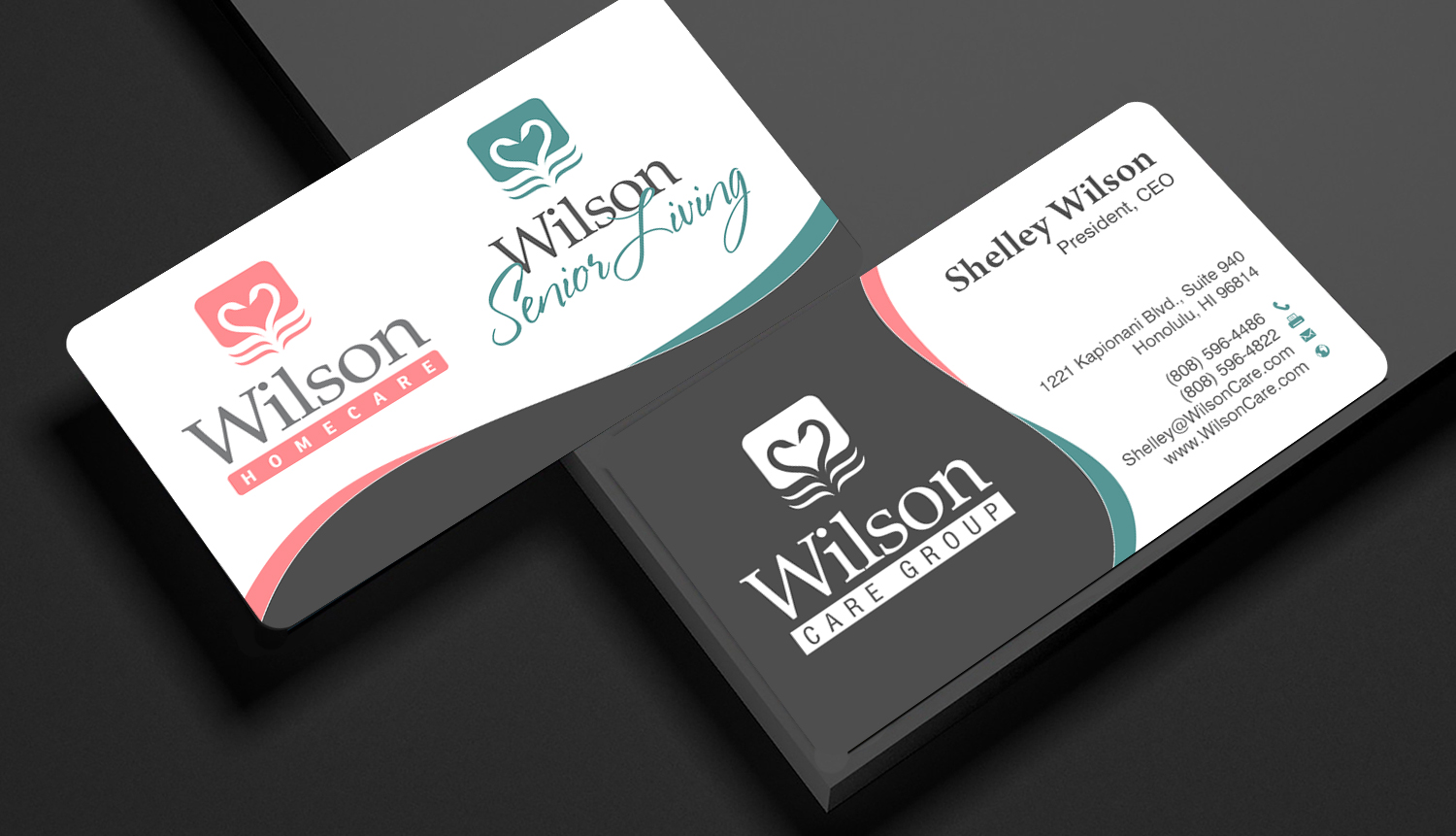 Diseño de Tarjeta de Presentación por chandrayaan.creative para Wilson Care Group | Diseño #33429893