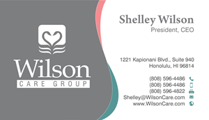 Business Card Design by chandrayaan.creative for Wilson Care Group | Design: #33523667