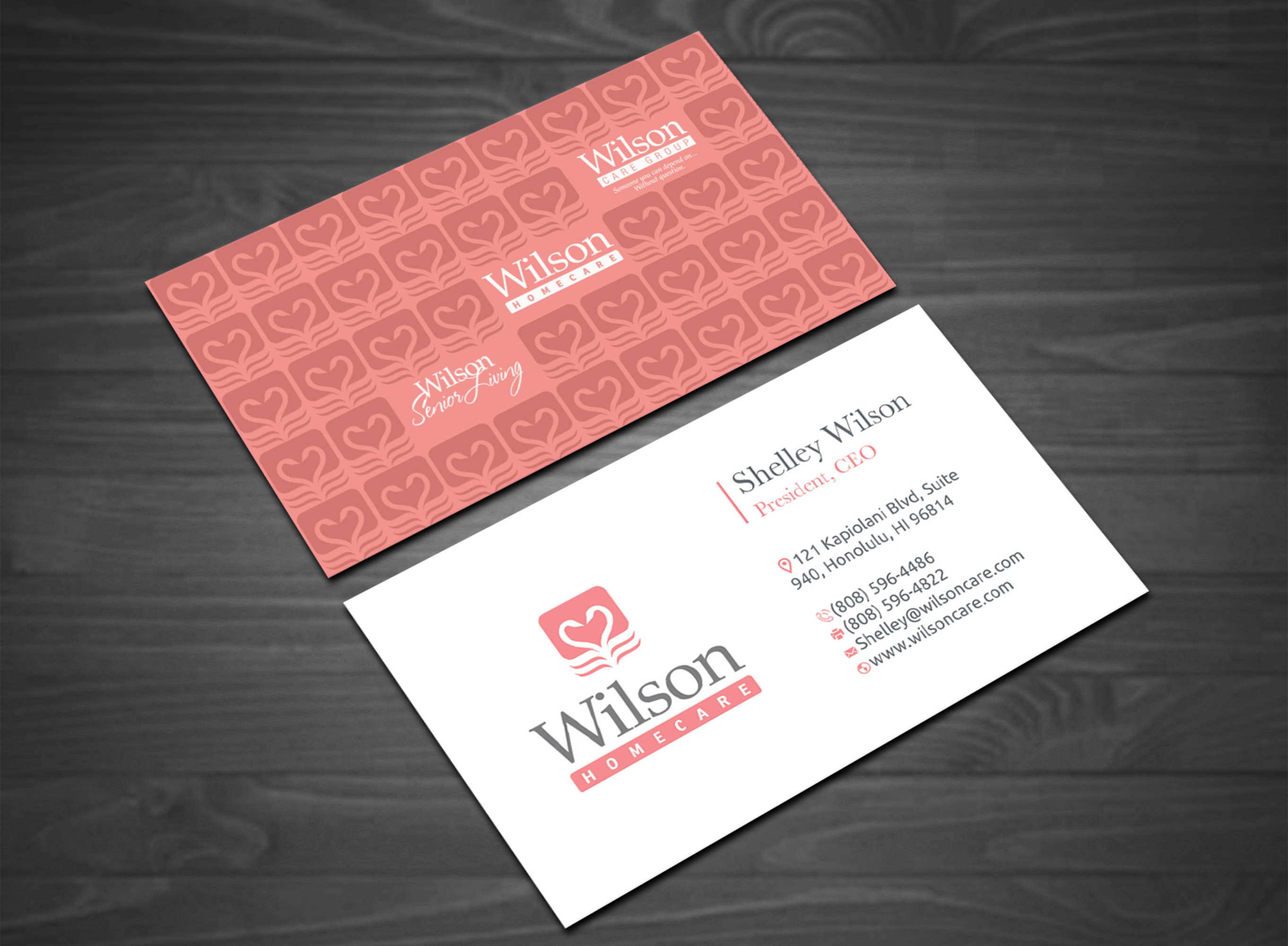 Business Card Design by Azzedine D for Wilson Care Group | Design #33376131
