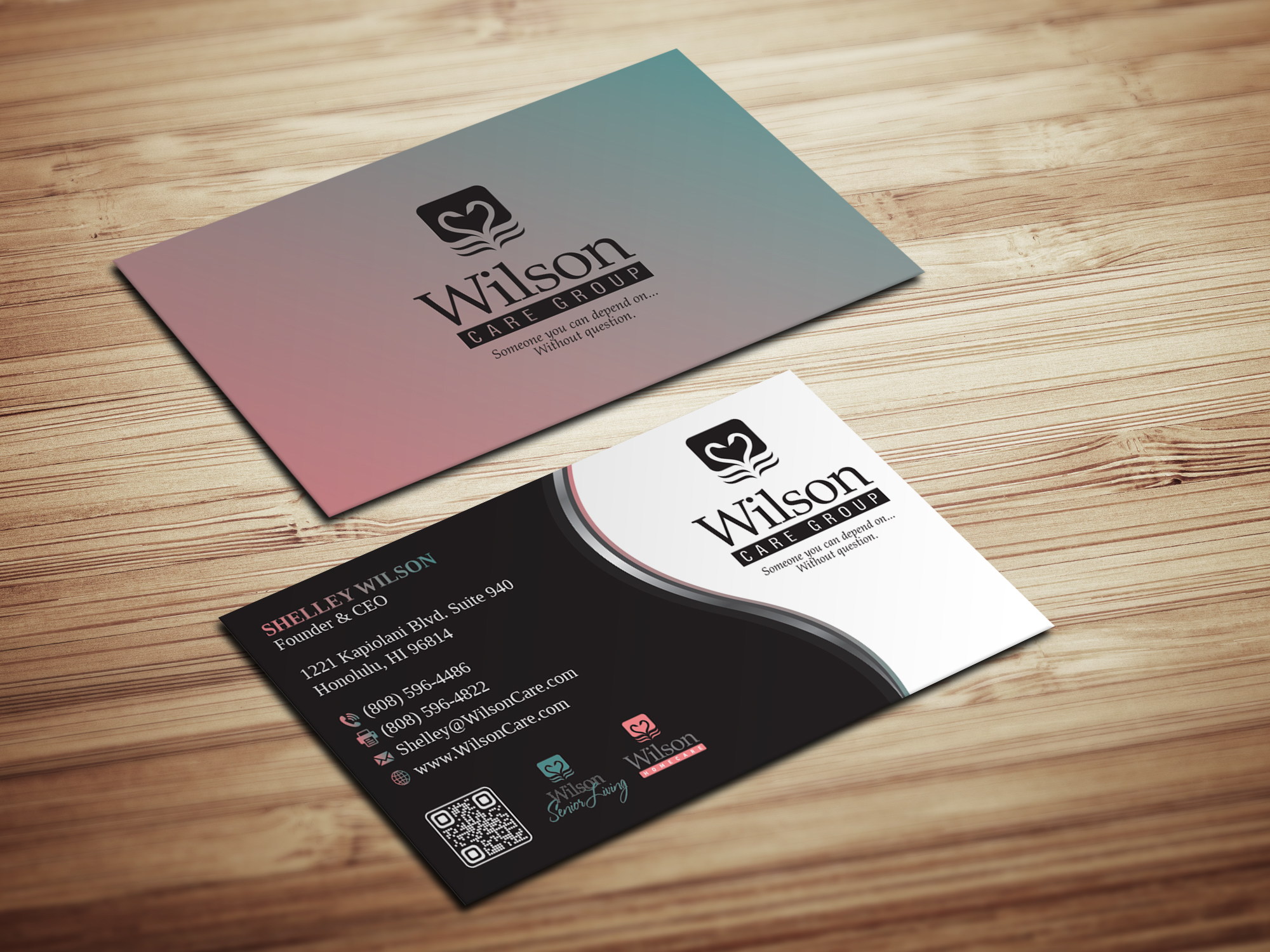 Business Card Design by Magic of Art for Wilson Care Group | Design #33342837