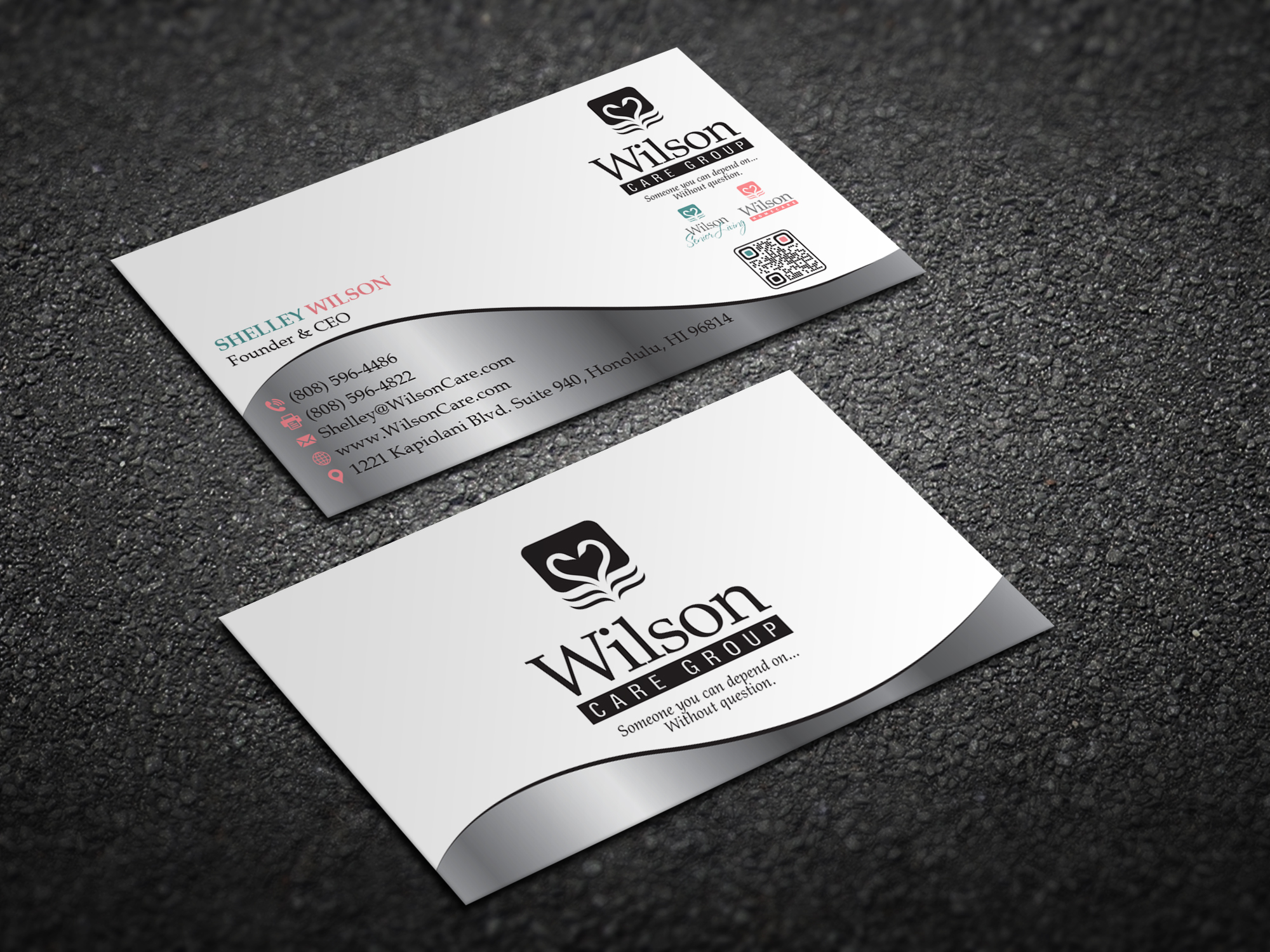 Business Card Design by Magic of Art for Wilson Care Group | Design #33342839