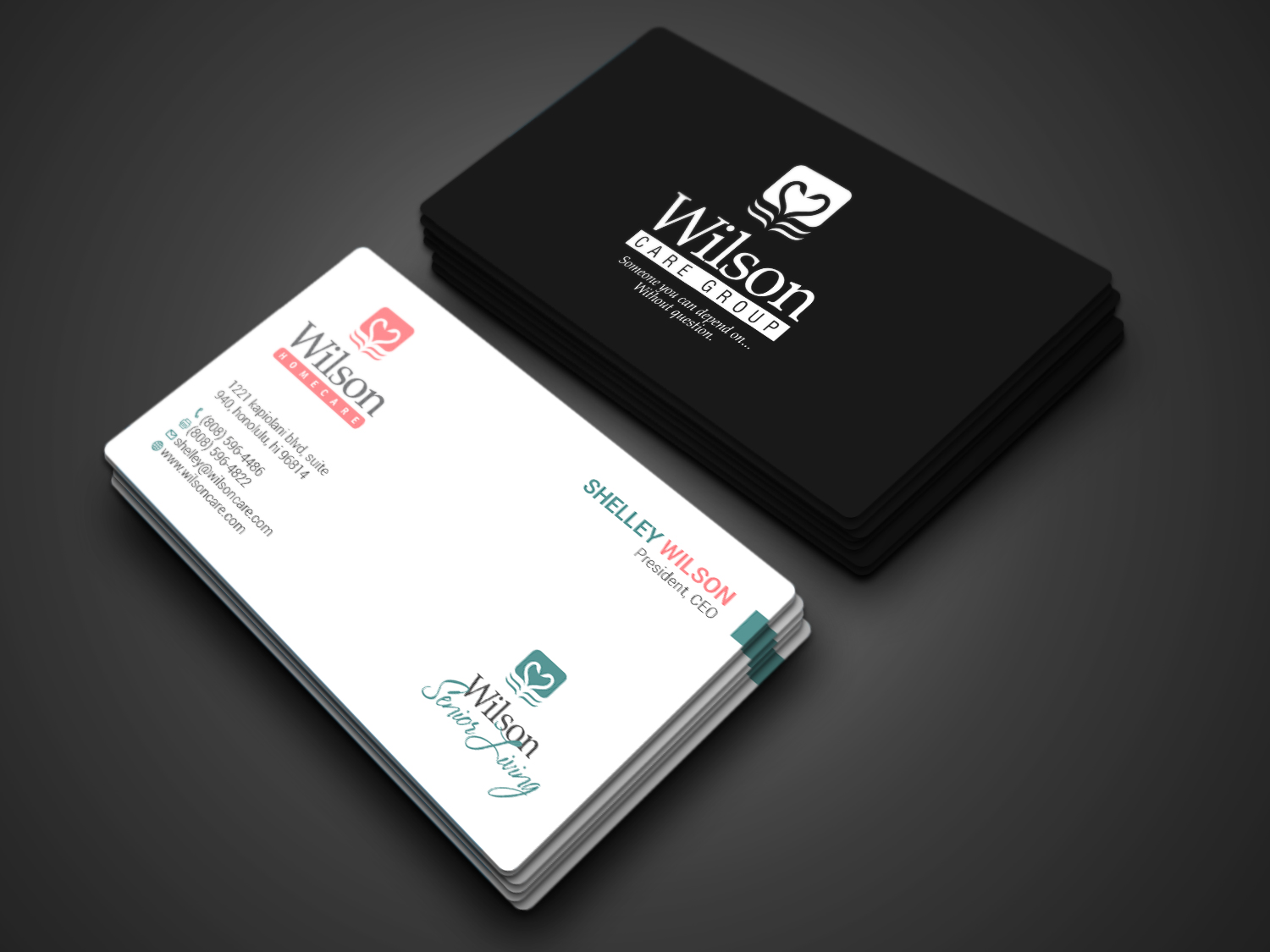 Business Card Design by Tripti Ranjan Gain for Wilson Care Group | Design #33343871