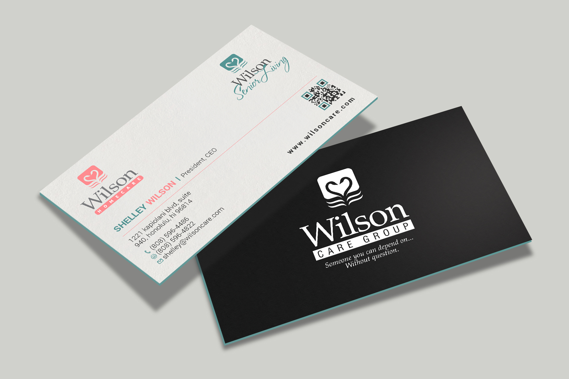 Business Card Design by Tripti Ranjan Gain for Wilson Care Group | Design #33343872