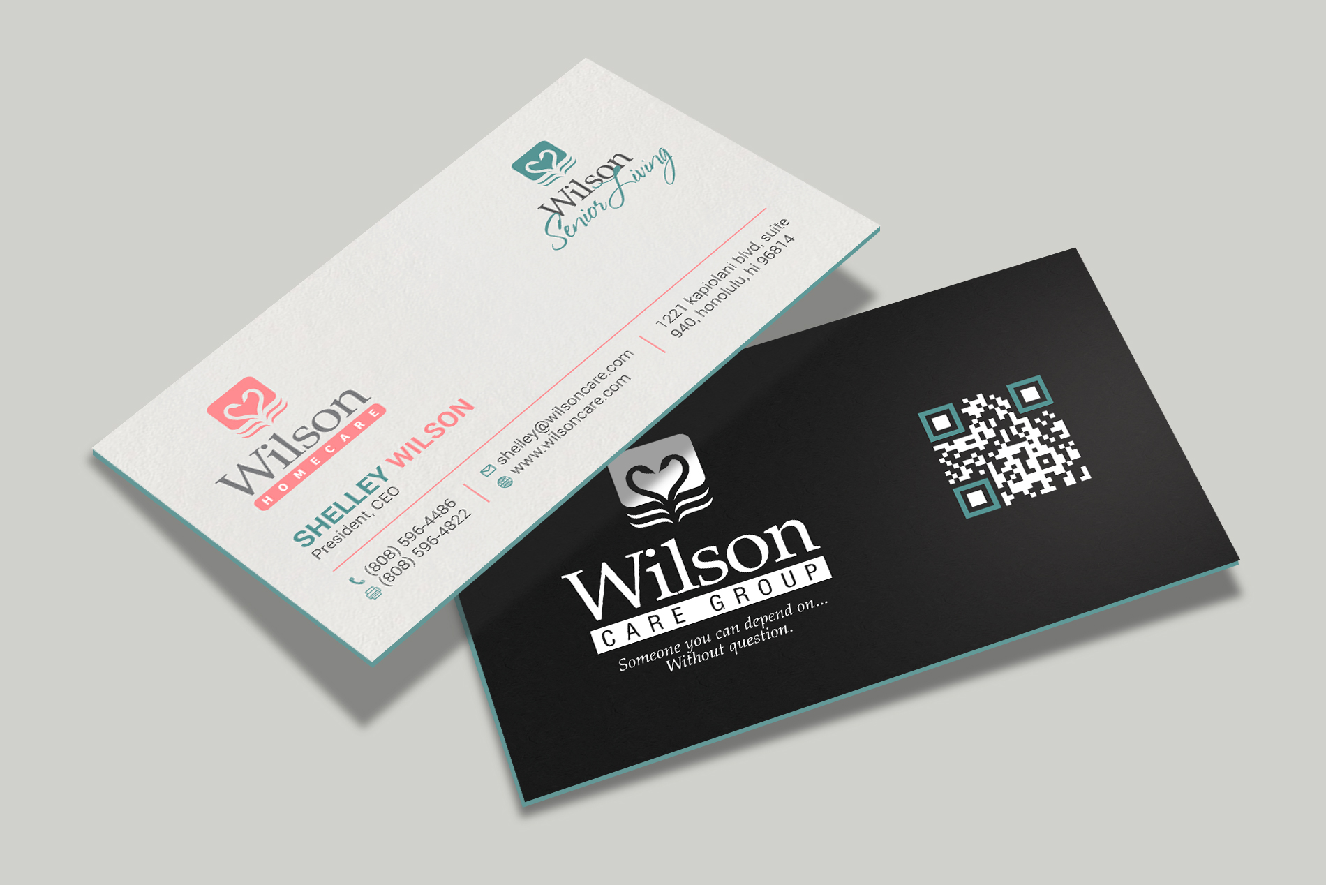 Business Card Design by Tripti Ranjan Gain for Wilson Care Group | Design #33343873