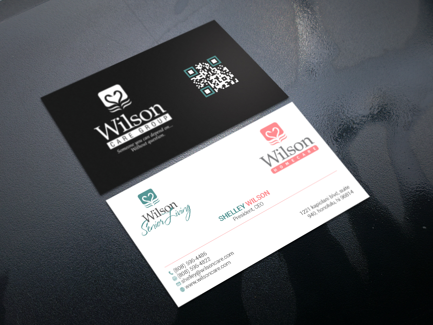 Business Card Design by Tripti Ranjan Gain for Wilson Care Group | Design #33343874