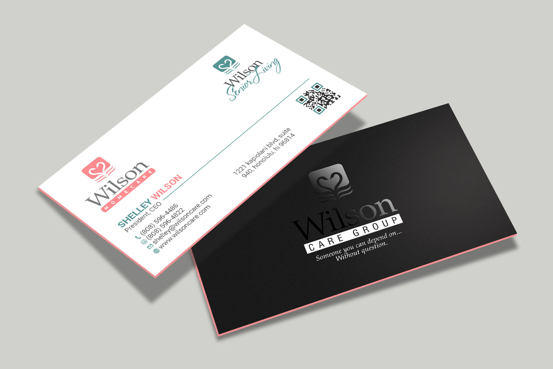Business Card Design by Tripti Ranjan Gain for Wilson Care Group | Design #33343880