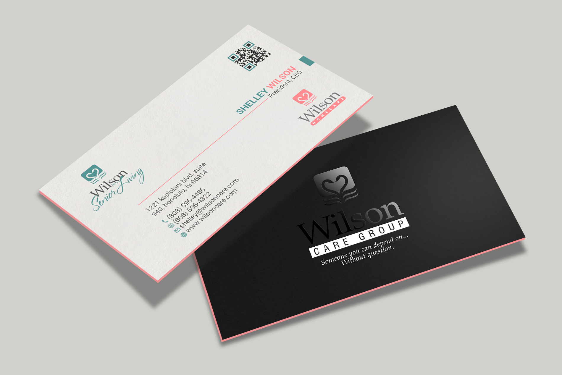 Business Card Design by Tripti Ranjan Gain for Wilson Care Group | Design #33343881