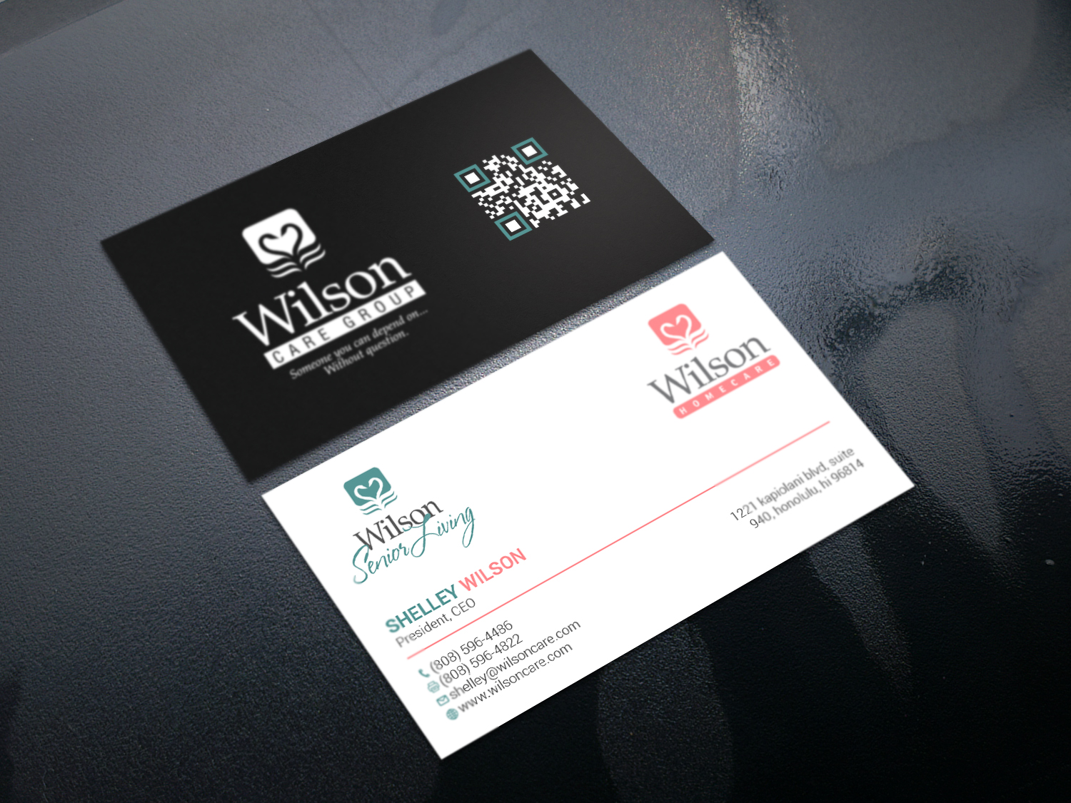 Business Card Design by Tripti Ranjan Gain for Wilson Care Group | Design #33343883