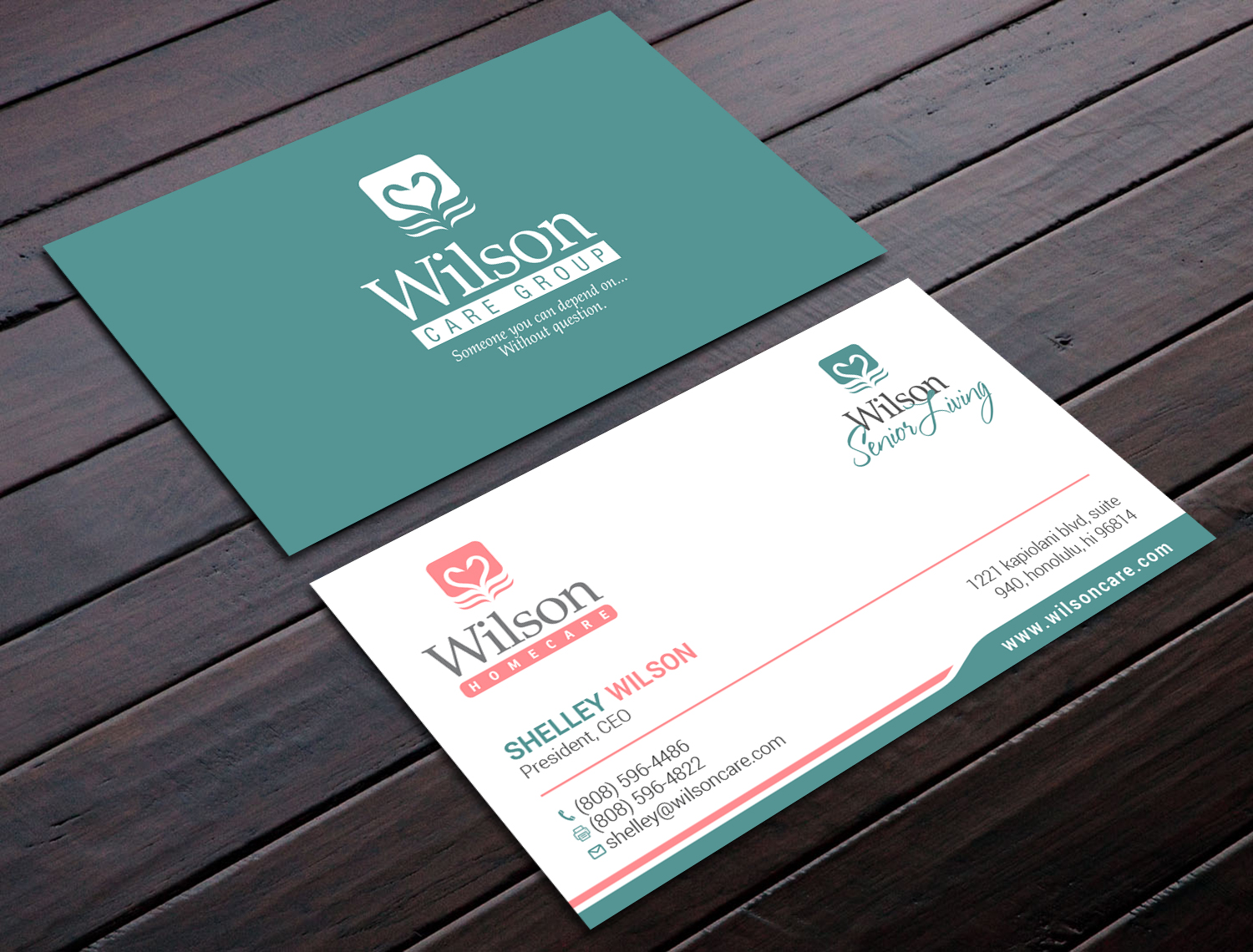 Business Card Design by Tripti Ranjan Gain for Wilson Care Group | Design #33343884