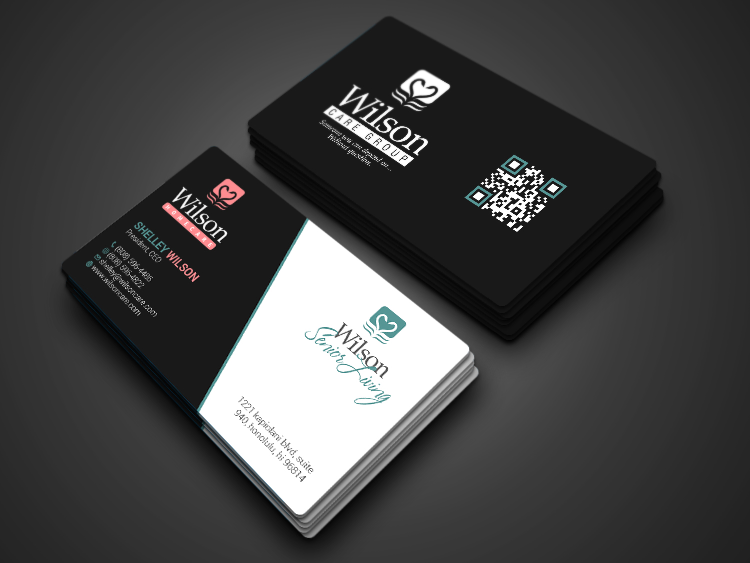 Business Card Design by Tripti Ranjan Gain for Wilson Care Group | Design #33343885