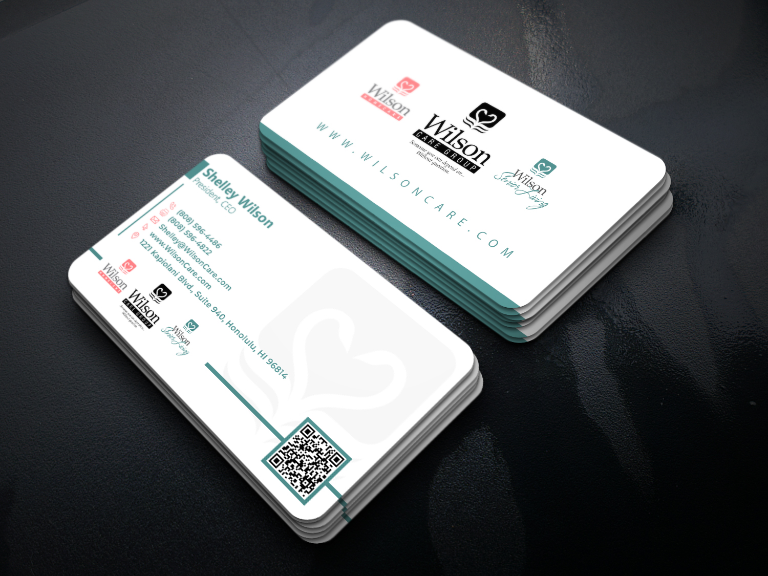 Business Card Design by Dil_gfx for Wilson Care Group | Design #33342281