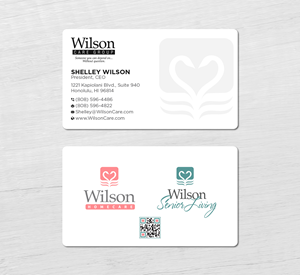 Business Card Design by Uttom 2 for Wilson Care Group | Design: #33341817