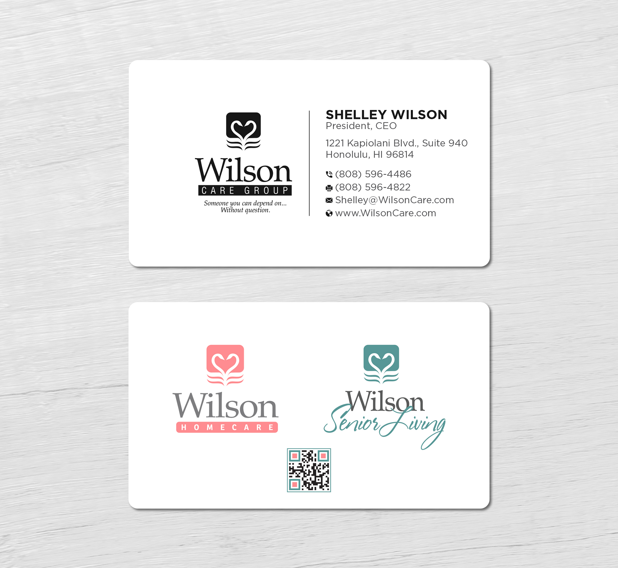 Business Card Design by Uttom 2 for Wilson Care Group | Design #33341818