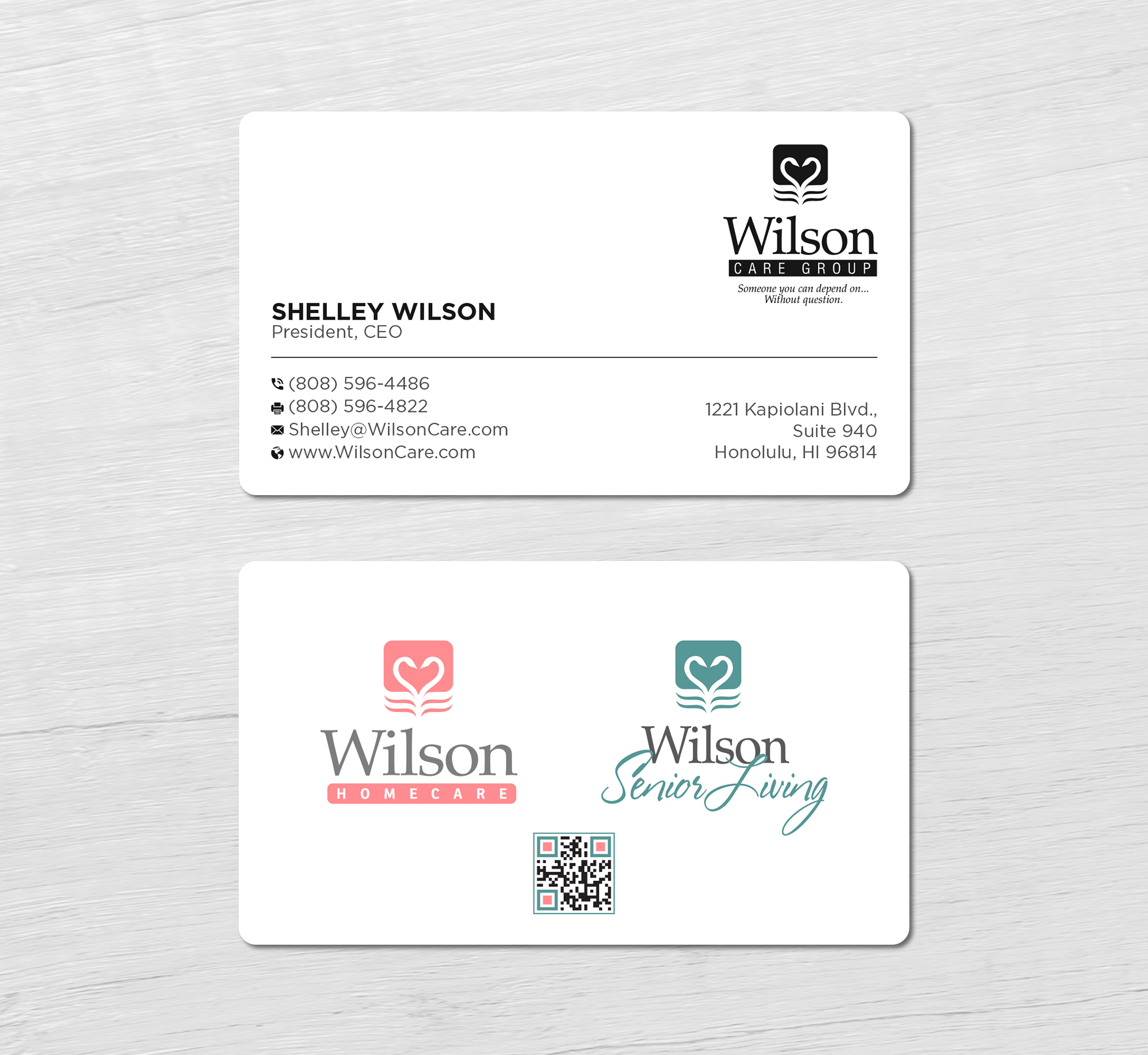 Business Card Design by Uttom 2 for Wilson Care Group | Design #33341819