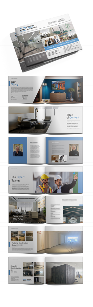 Design de Brochure par Osama Soliman pour Precise Fitout Solutions Pty Ltd | Design #33342645