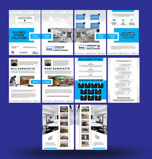 Design de Brochure par Ramamoorthi Annadurai pour Precise Fitout Solutions Pty Ltd | Design #33354139