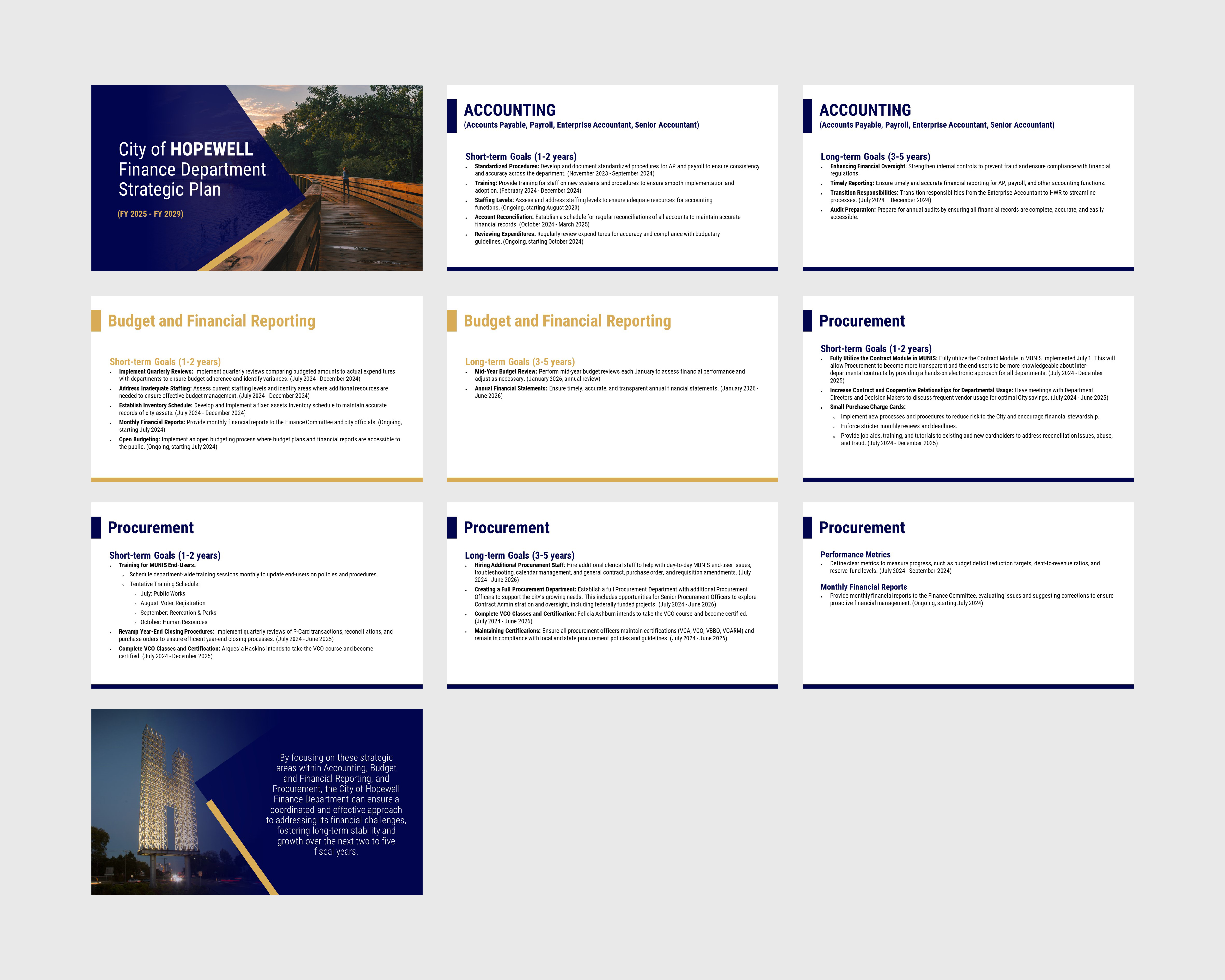 PowerPoint Design by JanuXart for City of Hopewell | Design #33362981
