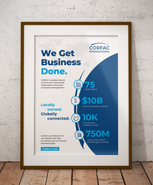 Infographic Design by JK18 for CORFAC International  | Design: #33356266