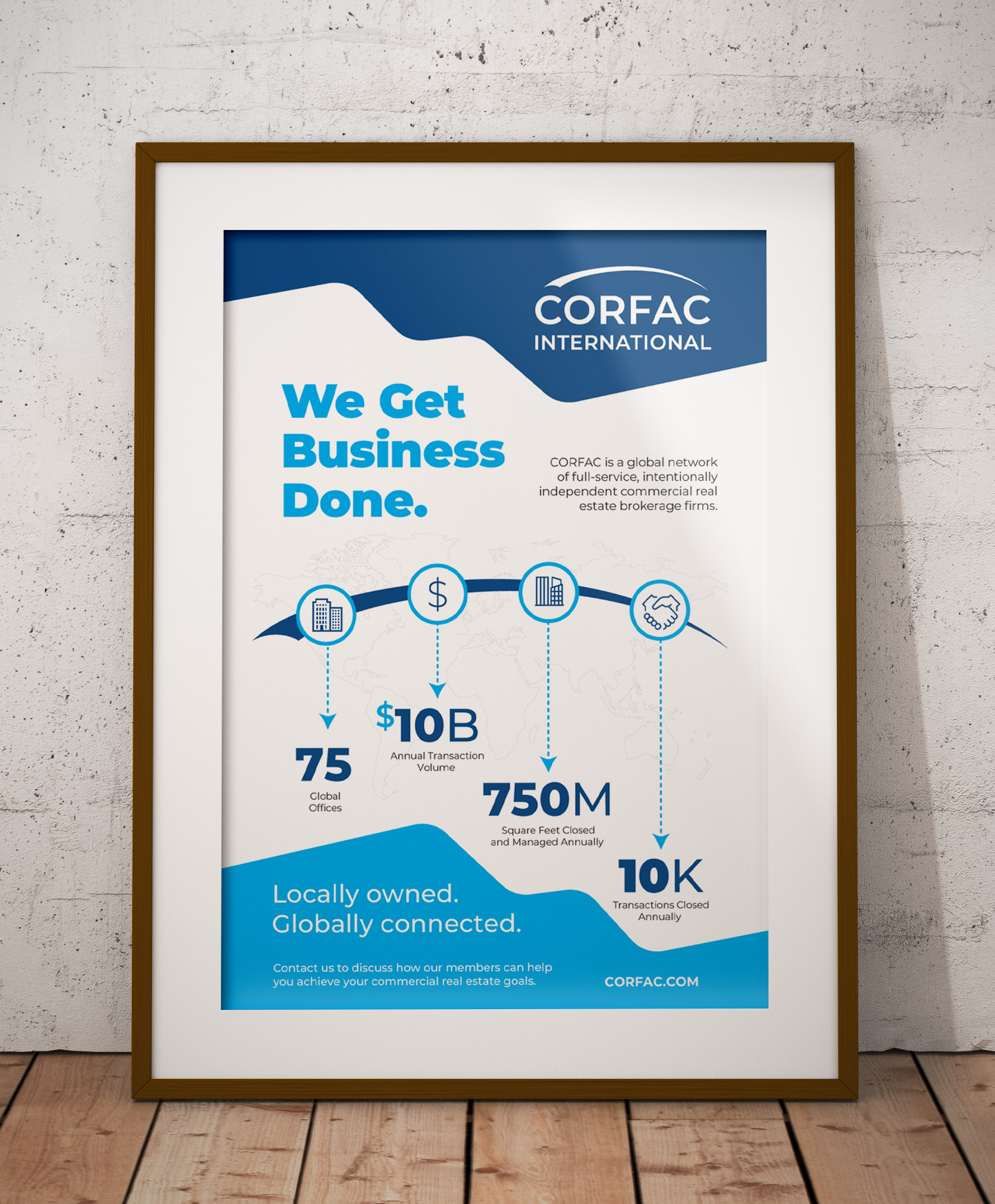 Infographic Design by JK18 for CORFAC International  | Design #33356276