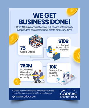 Diseño Infográfico por Graphic Guy para CORFAC International  | Diseño #33349669
