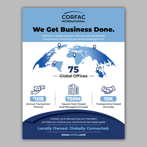 Infographic Design by Bidita Saha for CORFAC International  | Design: #33382192